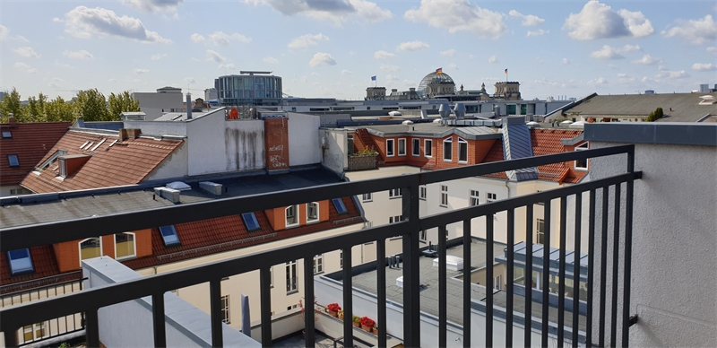 Kleines Büro-Penthouse nähe Hauptbahnhof (Mitte) – Ansicht 2
