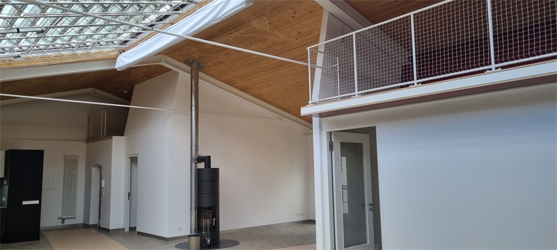 Außergewöhnliches Büroloft mit Dach-Terrasse und Lift